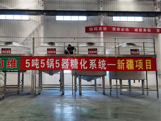 头屯河精酿啤酒设备厂—5吨精酿啤酒设备—新疆项目